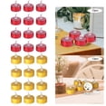 thumbnail image 1 of 24x Velas Tealights LED Pequeñas Cálido Y Cálido Blanco Cálido Dorado y Cálido BLESIY Vela candelita, 1 of 8