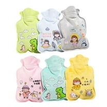 Wmool Cute Cartoon Hot Water Bag Compact Portable Soft and Comfortable Water Bag