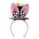 thumbnail image 3 of Diadema con orejas de conejo para cosplay, ideal como recuerdo de fiesta de Pascua o celebración para niños. Negro, 3 of 9