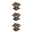 thumbnail image 2 of Methold Birdhouse Bird Feeder Decoration Patio Hanging Ornament Feeding Tray Decor Type1 NO1, 2 of 6