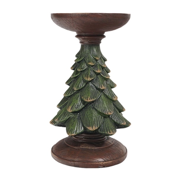 Adornos De Decoración De Navidad Verde Transfronterizo Cedro Árbol De Navidad Candelabro Mesa Decoración De Sala De Estar Regalos De Navidad Regalos