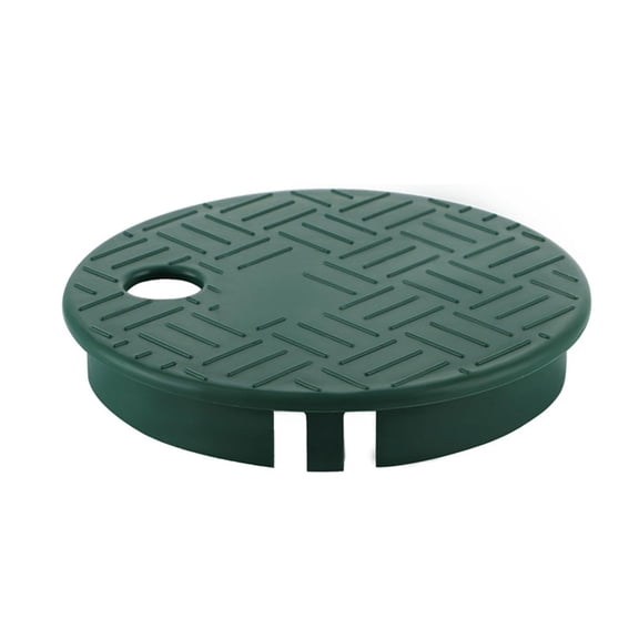 Green Plastic Valves Box Covesr Replacement Lid For Parks Irrigation Outdoor Sprinkler Systems Application