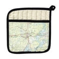 thumbnail image 1 of Betsy Drake PT977 Logan Martin Lake, AL Nautical Map Pot Holder, 1 of 1