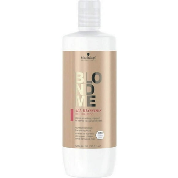 Schwarzkopf blondme all blondes rich shampoo 1000ml