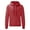Heather Red, variant on Fruit Of The Loom Mens Hooded Sweatshirt/Hoodie