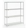 thumbnail image 5 of Global Industrial 21607Z 60 x 21 x 74 in. Nexel Poly-Z-Brite Wire Shelving, Clear, 5 of 5