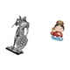 thumbnail image 5 of Figura abstracta de resina de caballero nórdico, escultura decorativa para escritorio, armario, oficina, mesa, centro de mesa, entrada y regalo de cum, 5 of 8