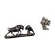 thumbnail image 1 of Colección Moderna De Esculturas De Animales Con Figuras De Toro, Oso, Vaca Y Búho Para Escritorio, Oficina, Sala De Estar, Decoración De Gabinetes, Regalo De Cumpleaños Feng Shui, 1 of 8