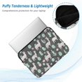 thumbnail image 2 of FORMRS 13-13.3 inch Laptop Sleeve Case Soft Carrying Quilted Computer Bag Cover, Cute Llamas Pattern, 2 of 7