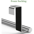 thumbnail image 3 of Chainplus Over Cabinet Towel Bar Holder, Strong Steel Kitchen Towel Rack for Cabinet, 9" Wide - 2 Pack, 3 of 7