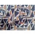 thumbnail image 4 of oneOone Cotton Cambric Fabric Triangle & Line Geometric Print Fabric By Yard 56 Inch Wide, 4 of 4