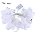 thumbnail image 2 of Light String Halloween LED Ghost Battery Lamp Festival Horror Party Decoration  20 LED  White  5m, 2 of 8