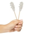 thumbnail image 4 of Candy Envy White Cafe Rock Candy, 18 Individually-Wrapped Swizzle Sticks, 4 of 7