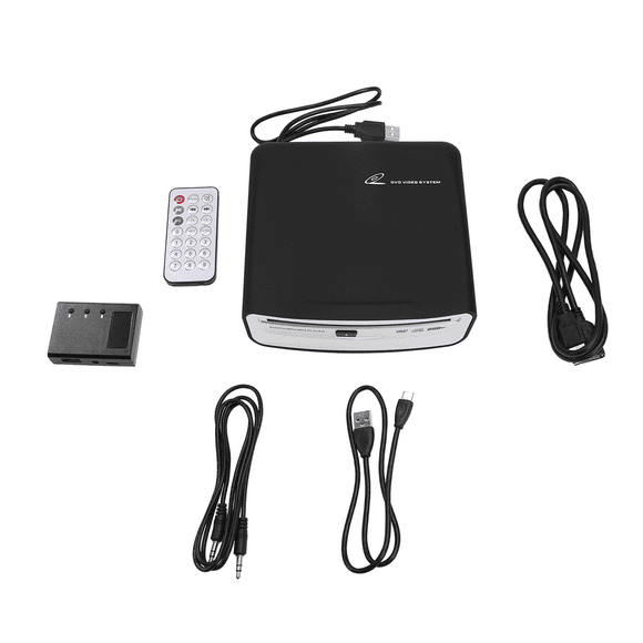 Car External Stereo Radio Dish Box CD/DVD Player USB Interface with AUX Box for Android Player Radio Accessories