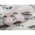 thumbnail image 4 of oneOone Cotton Cambric Fabric Tree & Animals Ikat Print Fabric By Yard 56 Inch Wide, 4 of 4