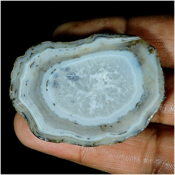 116.00Cts Beautiful Natural Botswana Agate Slab Cabochon Polished Gemstone