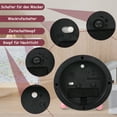 thumbnail image 3 of Destyer Exquisite Craft Alarm Clock Non-deforming Silent Ticking Smooth Line Clock For Children Simple F271A-4 inch 1Set, 3 of 6
