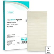 MedVance TM Alginate - Calcium Alginate Dressing 4"x8" Box of 5 dressings