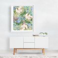 thumbnail image 2 of Baroque Pastel Botanical Flower Garden - Painting Floral Botanical Flowers Pattern Nature Garden Vintage White Framed Wall Art Print 9 x 12 inches, 2 of 3