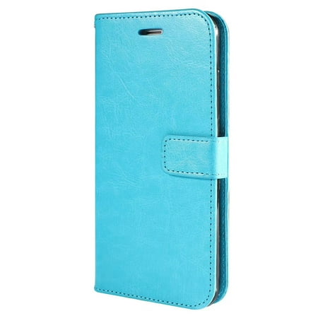 Case for Huawei P9 Flip cover protective case, retro PU leather wallet cover with split card slot magnetic buckle and bracket, complete set of protective case