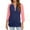 Watermelon red, variant on Pxiakgy 3/4 Length Sleeve Womens Tops Cotton Dressy Button V Neck Henley Shirt Casual Raglan Shirts Color Block Tunic Blouses Loose Fit Three Quarter Sleeve Tops Woman Printed V Neck T Shirt Black L
