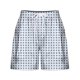 thumbnail image 5 of Mujeres Pantalones Cortos con Bolsillos Impresos Detalle Vendaje, Casual Y Suelto Ajuste Pantalones Cortos de las Mujeres para el Verano, 5 of 5