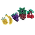 thumbnail image 2 of Set de 5pcs Parche con cuentas Hugo Imitación Bordadas de Frutas, 2 of 6