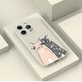 thumbnail image 4 of Moderno y práctico: estuche protector de doble capa con acabado mate y gráficos divertidos para iPhone 15 Pro Max 14 13 12 Pro 11, 4 of 4