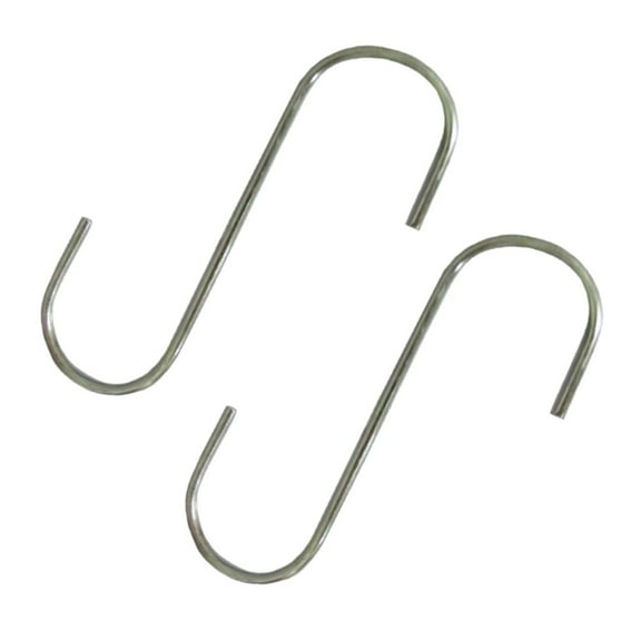 RAParts Two New 5" Steel S-Hooks For Multiple Household and Yard & Garden Applications