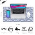 thumbnail image 5 of Long Mouse Pads for Desk,Cartoon Unicorn Rainbow Cloud Pattern Desk Mats on Top Of Desks, Desk Mouse Pad Extra Large with 3mm Non-Slip Base and Stitched Edge for Gaming,Office,Work,Home 31.5"x15.7", 5 of 6