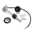 Marine Boat Car Fuel Level Sensor With Indicator Tank Meter 0~190 Ohm 52mm Fuel Gauge For Fuel 1137