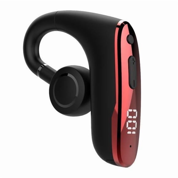 Auriculares Auriculares,5.2 Auriculares,Auriculares inalámbricos Estéreo Cancelación de ruido Conducción,Oficina de pantalla digital LED resistente al agua con para la