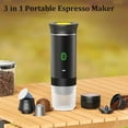 thumbnail image 2 of Esprova Portable Espresso Machine, Portable Electric Coffee Maker for Travel Camping, 3-in-1 Self-Heating Espresso Maker, Compatible with Ground Coffee and Capsules, Compact Lightweight (Black), 2 of 10