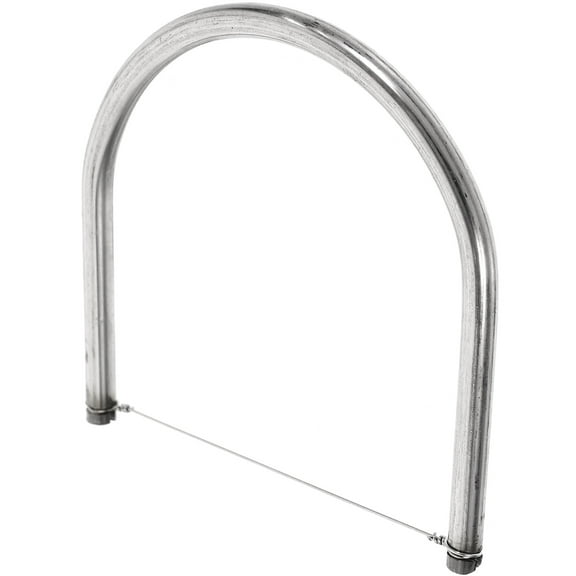 Minkissy Ergonomic Design  Pottery Cutting Tool 1Pack Silver Stainless Steel