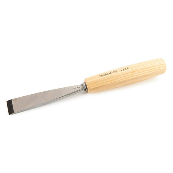 Pfeil "Swiss Made" 30Mm # 1 Sweep Straight Chisel - Double Bevel