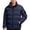 BU1, variant on Men's Puffer Jacket Thickened Winter Coat Stand Collar Zip Up Jacket Color BU2 Size L