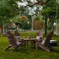 thumbnail image 5 of Wildridge Classic Adirondack Chair, Cherrywood - Outdoor Weather Resistant Poly Furniture for Patio, 5 of 6