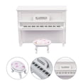 thumbnail image 2 of EeaseMX 1 juego de mini piano de madera para niños, juguete de simulación de piano, mini piano decorativo para casa., 2 of 8