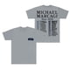 thumbnail image 1 of Michael Marcagi 2025 Tour Dates Camisetas Merch Cosplay Mujeres Hombres Moda Camiseta de manga corta, 1 of 6