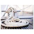 thumbnail image 2 of White Nautical Mooring Rope - Modern Landscape Canvas Art, 2 of 3