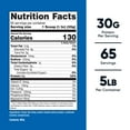 thumbnail image 5 of Nutricost Grass-Fed Whey Protein Isolate Powder 5LBS Unflavored, 65 Servings, 5 of 5