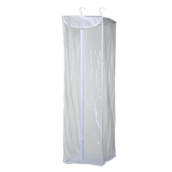 clear plastic garment bags