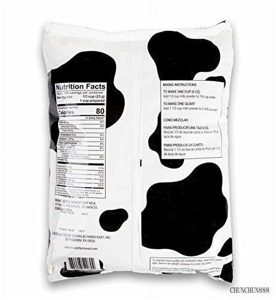 Premium Nonfat Dry Milk - 5 Pound Bag Bulk