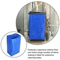 thumbnail image 6 of Raindrops Janitorial Cleaning Supplies Blue Canvas Cleaning Cart Bag For Housekeepers 1Pack, 6 of 6