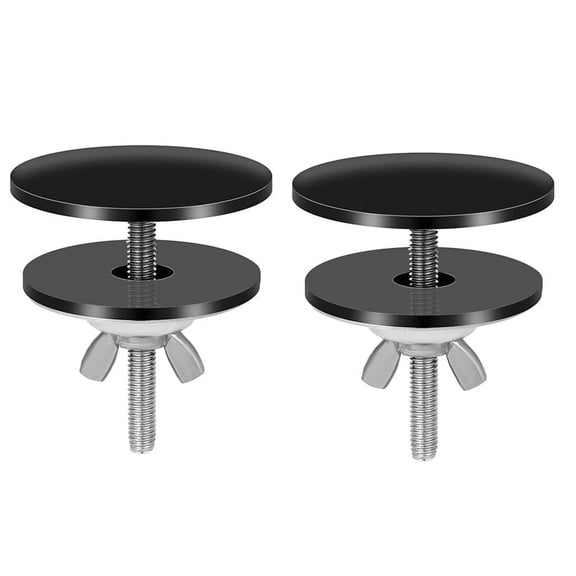 Vruelia 2 Pieces 2 inch Kitchen Sink Hole Cover Faucet Hole Cover Stainless Steel Kitchen Sink Tap Hole Plate Stopper Cover