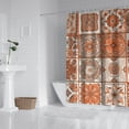 thumbnail image 4 of Boho Framhouse Shower Curtains, All Seasons Shower Curtains for Bathroom Country Bathroom Shower Curtain Sets Waterproof Fabric Decor 72×72in with 12 Hooks, 4 of 4