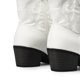 thumbnail image 3 of Bota DREAM PAIRS Western Bordada Botines Blancos Talle 7, 3 of 7