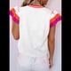 thumbnail image 5 of Suéter Ligero de Punto Holgado con Cuello Redondo Informal de Corta de Verano para Mujer. L, 5 of 7