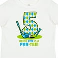 thumbnail image 4 of Inktastic Golf Par-tee 5th Birthday Boys Toddler T-Shirt, 4 of 5