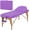 Purple, variant on BENJM Purple Portable Massage Table, 28" Wide Lash Bed Height Adjustable, Professional Massage Bed Spa Table